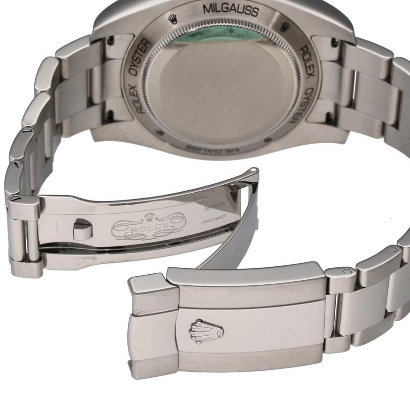 ROLEX ロレックス/ミルガウス/ブラック文字盤/SS/116400GV//G52***********/Aランク/75