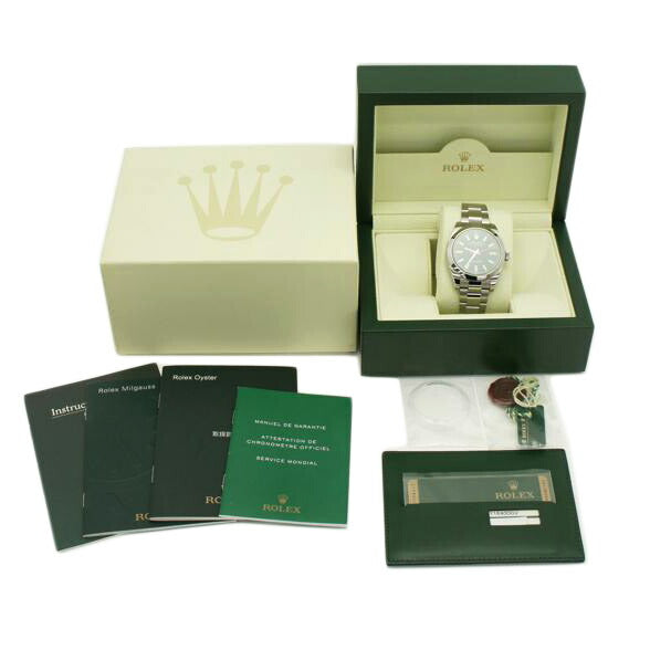 ROLEX ロレックス/ミルガウス/ブラック文字盤/SS/116400GV//G52***********/Aランク/75