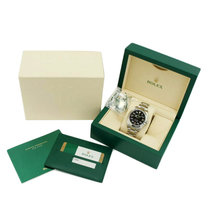 ROLEX ロレックス/エアキング/ブラック文字盤/メンズ/ランダム/116900//665*****/ABランク/75