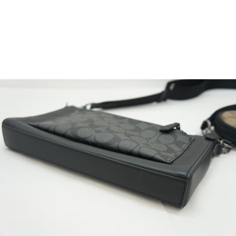 COACH コーチ/ホールデン クロスボディ シグネチャー/C5598//B2280/Aランク/09