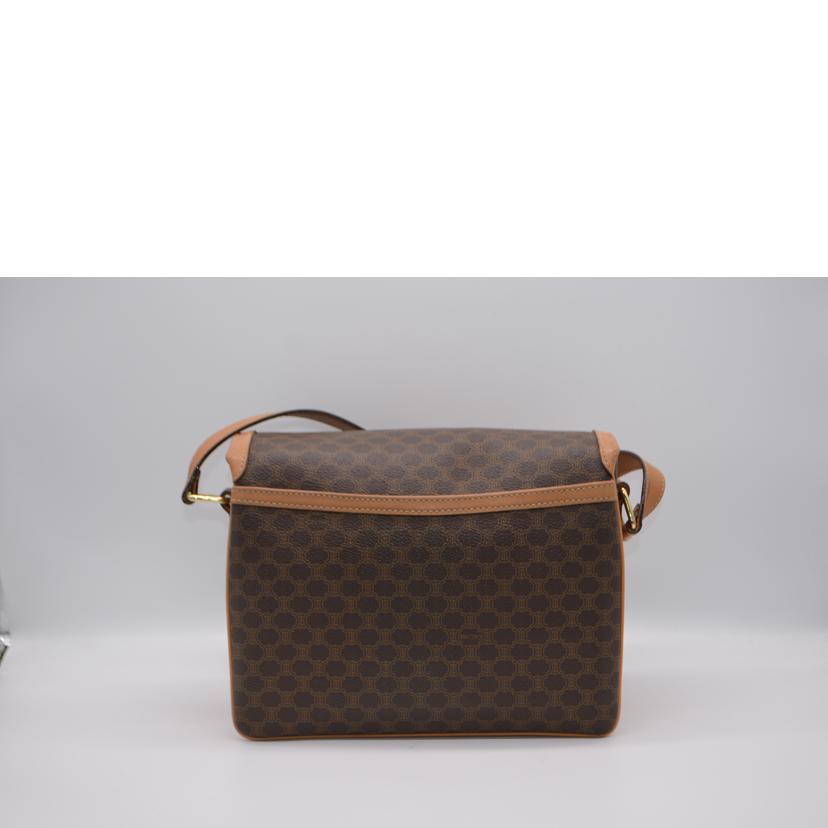 CELINE セリーヌ/マカダムラインヴィンテージレザーショルダー//M11/ABランク/89