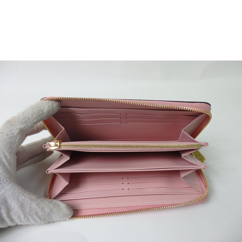 LV ルイヴィトン/ジッピー・ウォレット/モノグラム・ヴェルニ/バレンタイン日本限定/M81145//RFID/SAランク/84