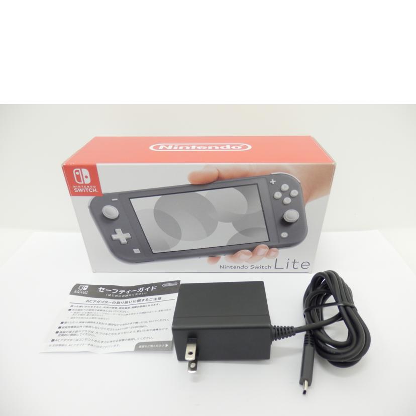 NINTENDO 任天堂/ニンテンドースイッチLite本体グレー/HDH-S-GAZAA//XJJ10014959287/ABランク/88