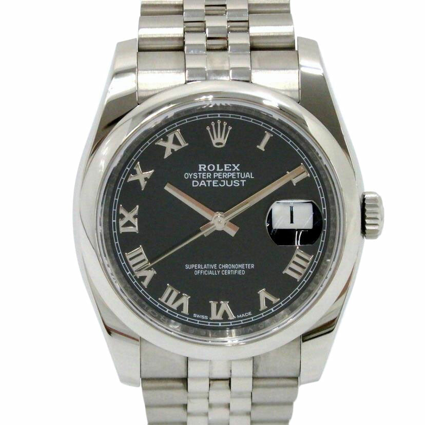 ROLEX ロレックス/DATE JUST/黒文字盤/116200//5V0076F7/Aランク/77