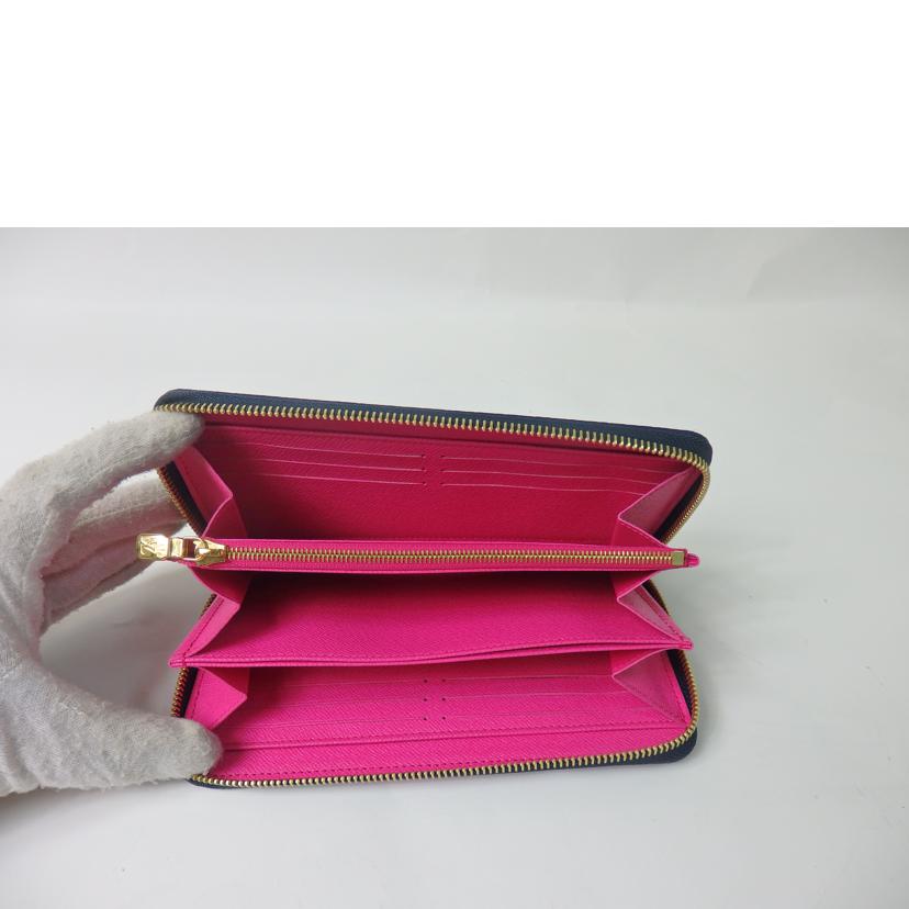 LV ルイヴィトン/ジッピー・ウォレット/モノグラム・ジャイアント/ミッドナイトフューシャ/M81349//RFID/SAランク/84