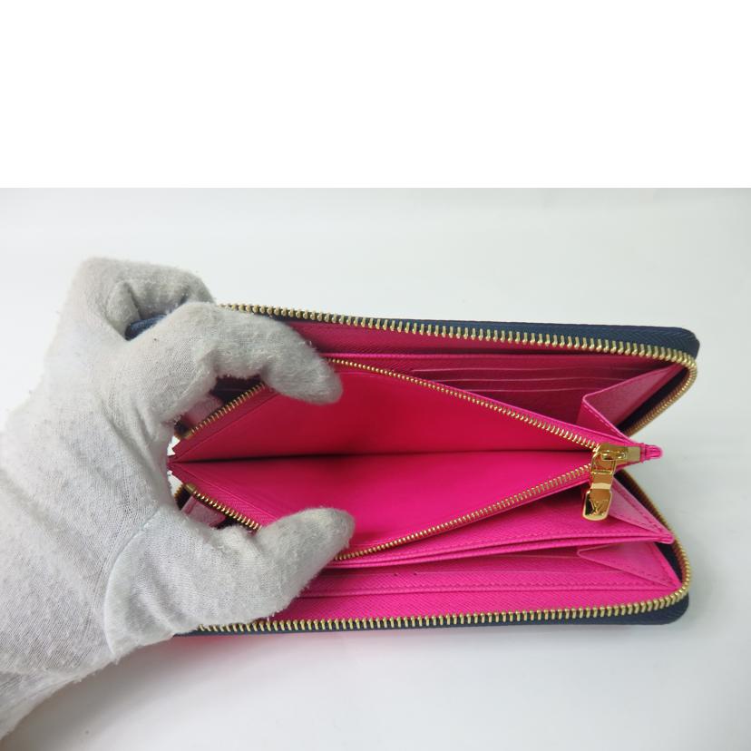 LV ルイヴィトン/ジッピー・ウォレット/モノグラム・ジャイアント/ミッドナイトフューシャ/M81349//RFID/SAランク/84