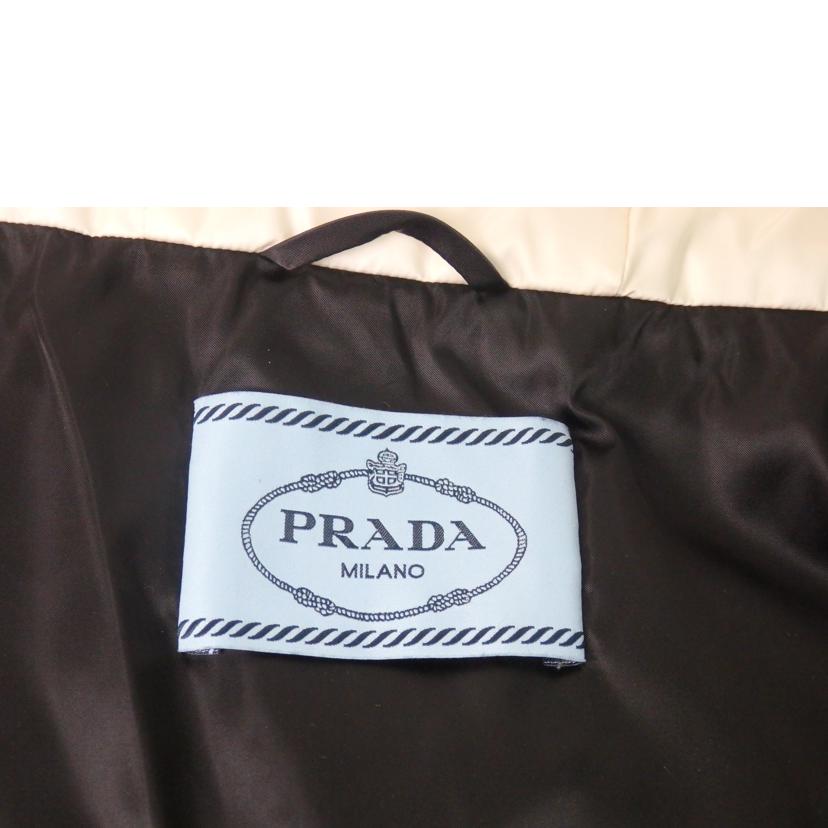 PRADA プラダ/ファーフードダウンジャケット/29P794//SAランク/84