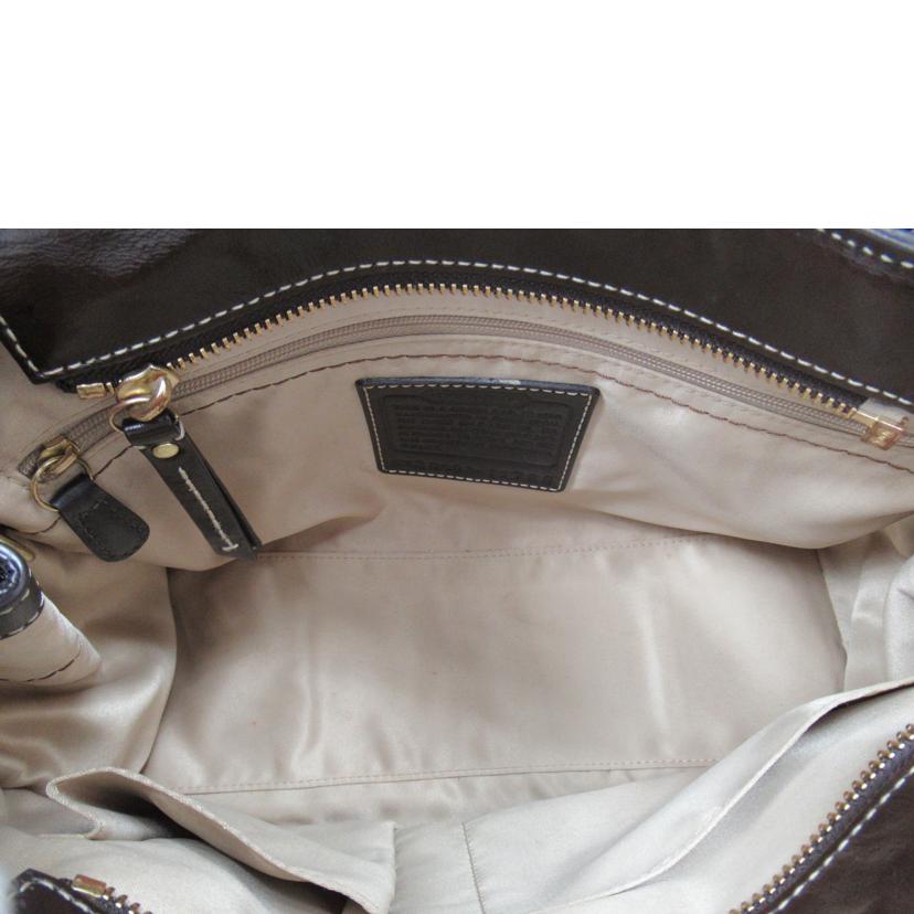 COACH コーチ/トートバッグ/パテントレザー/11788//B0893/Bランク/63