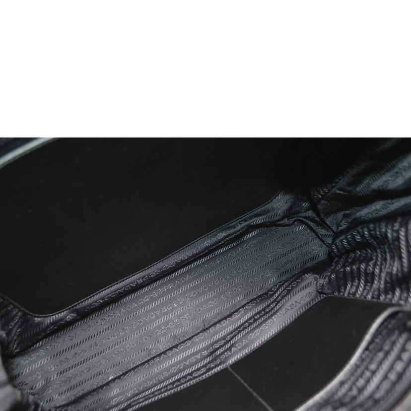 PRADA プラダ/テスートサフィアーノ2wayレザートート/ネロ/2VG860//253/Aランク/89