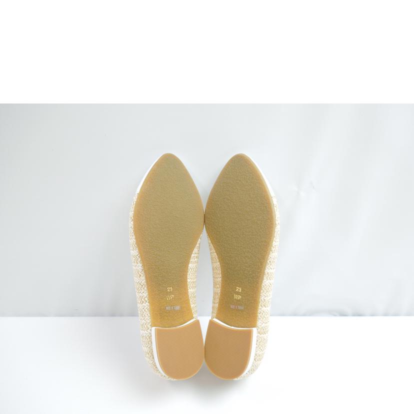 DIANA ダイアナ/★DIANA タッセルフラットシューズ ホワイト 23.0㎝/WP41346-23//ABランク/83