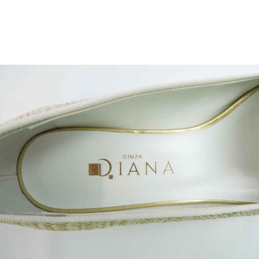 DIANA ダイアナ/★DIANA タッセルフラットシューズ ホワイト 23.0㎝/WP41346-23//ABランク/83