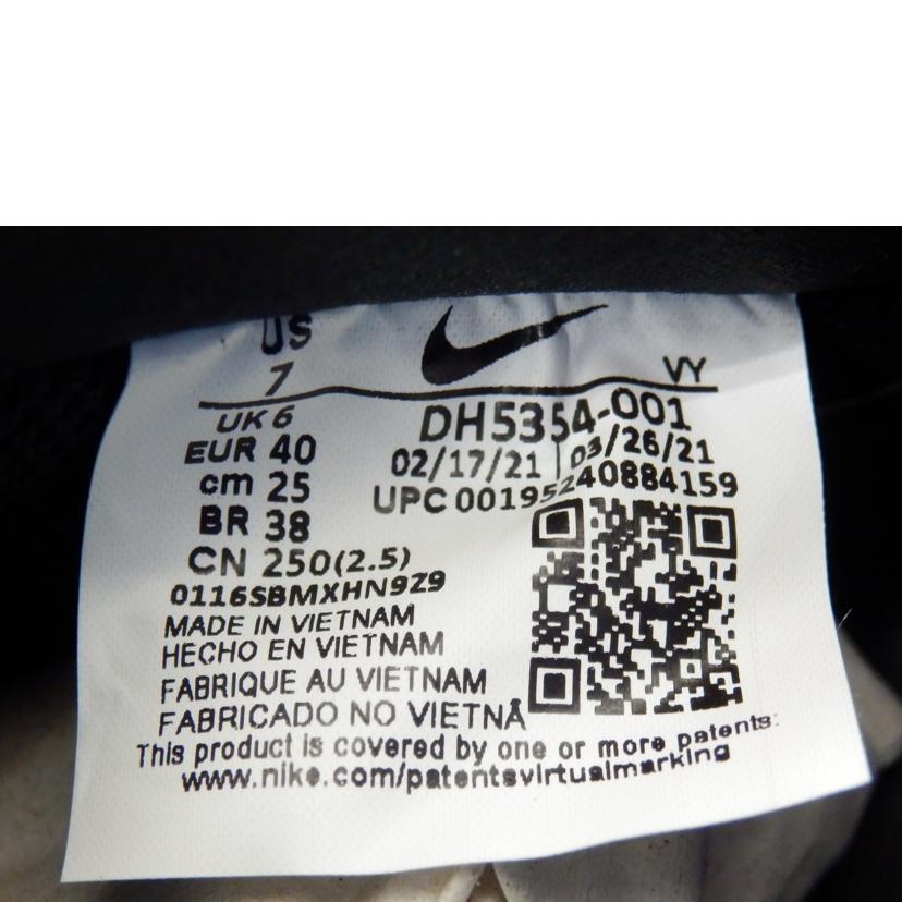 NIKE ナイキ/AIR FORCE1’07/25.0cm/DH5354 001//Aランク/88