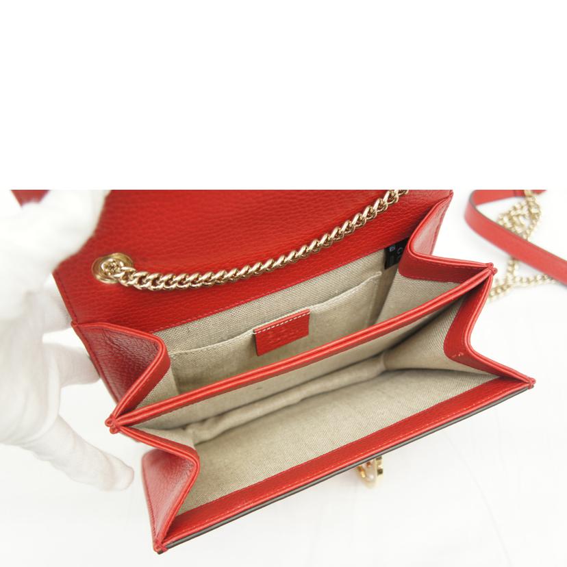 GUCCI グッチ/インターロッキングGチェーンショルダー/510304//525040/Bランク/05