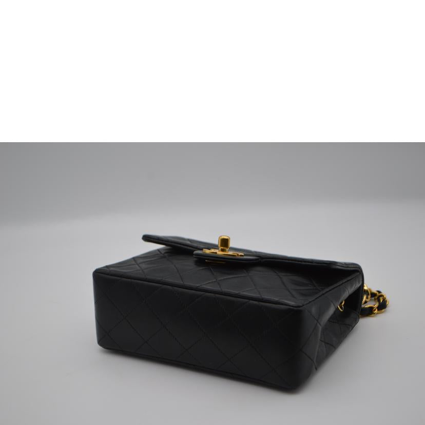 CHANEL シャネル/ミニマトラッセラムスキンチェーンショルダー/ノワール/A01115//2000683/ABランク/89