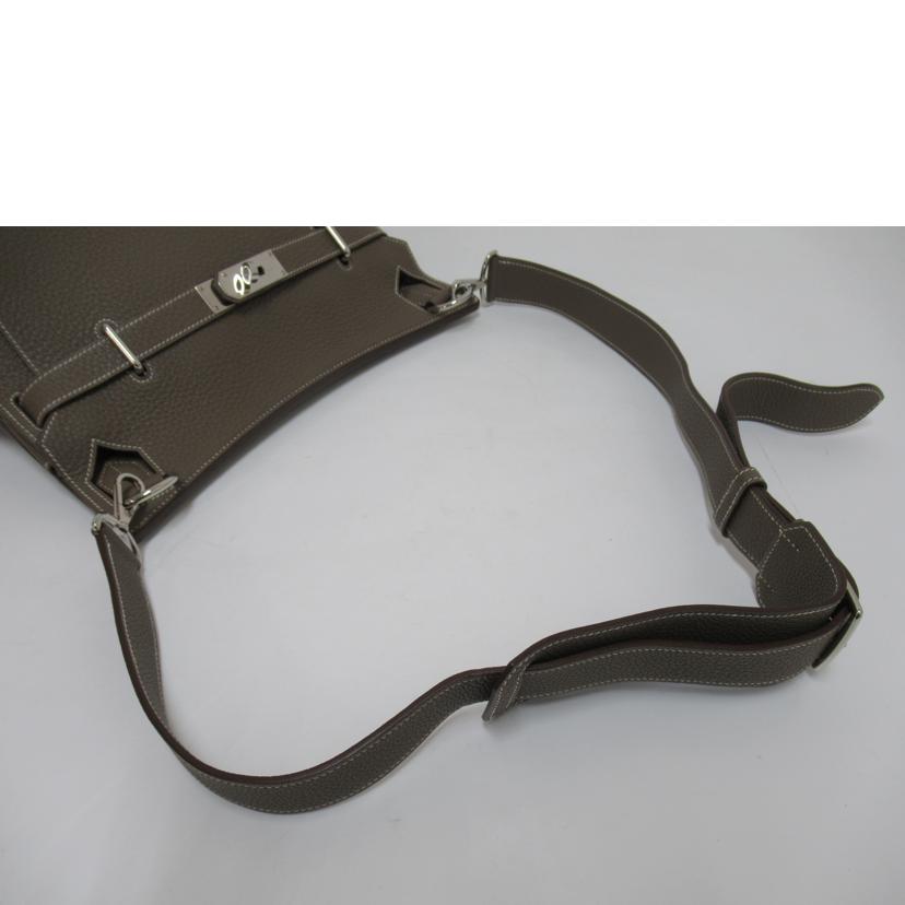 HERMES/ジプシエール34/トリヨンクレマンス/エトゥープ//□M刻*****/SAランク/63