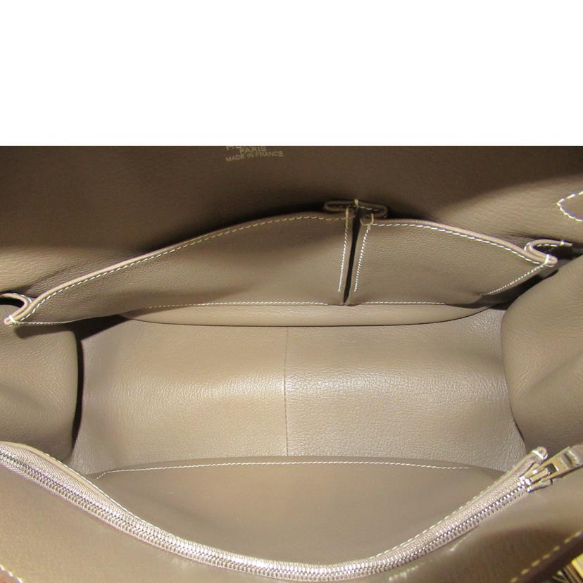 HERMES/ジプシエール34/トリヨンクレマンス/エトゥープ//□M刻*****/SAランク/63