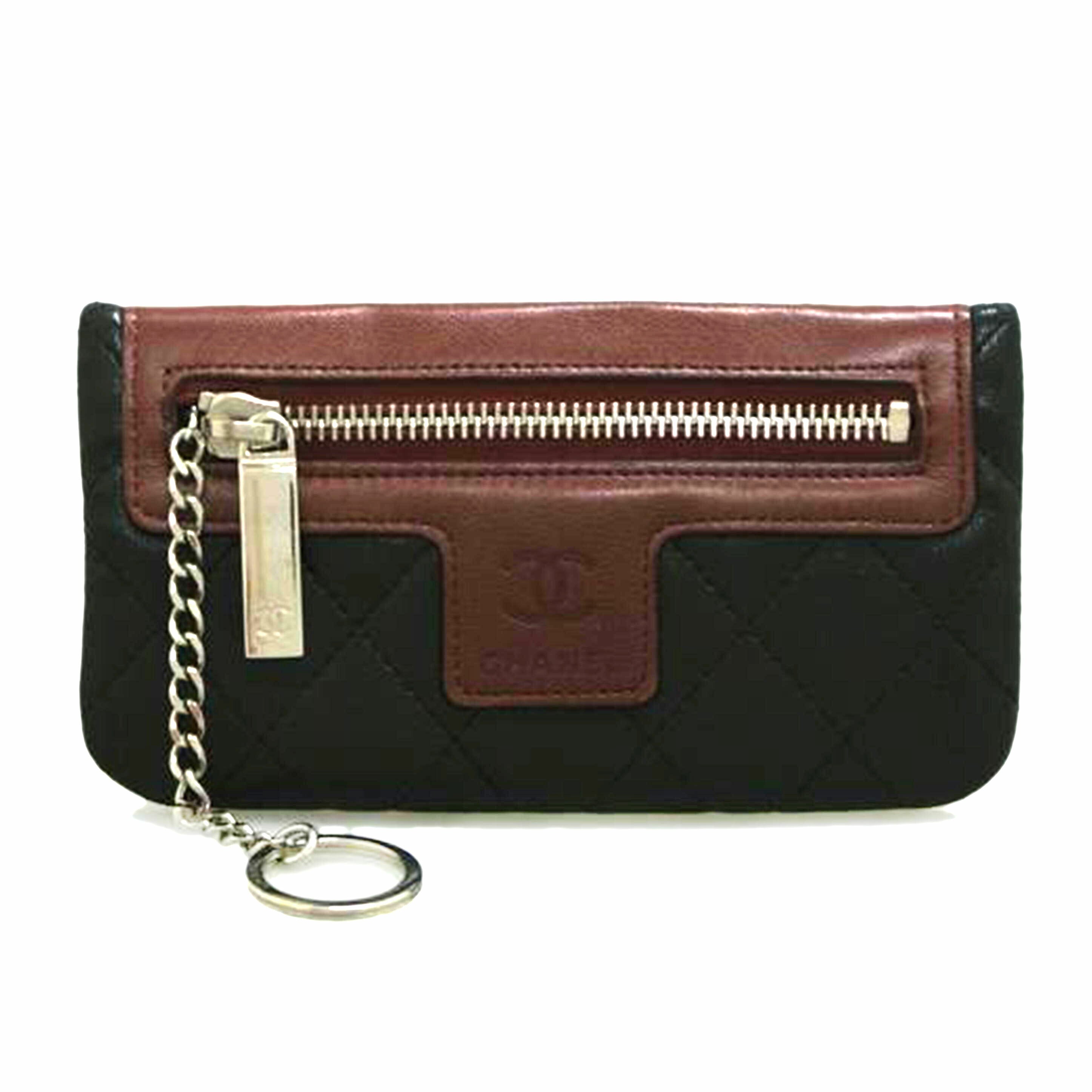 CHANEL シャネル/コココクーン 小物入れ 黒ワイン//13212400/Bランク/87