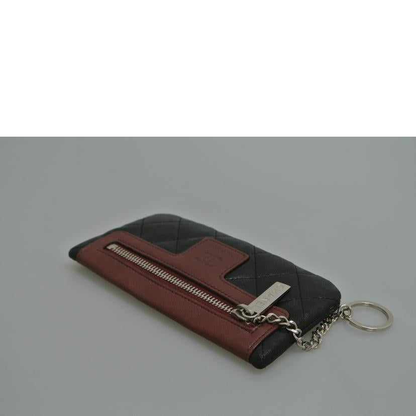 CHANEL シャネル/コココクーン 小物入れ 黒ワイン//13212400/Bランク/87