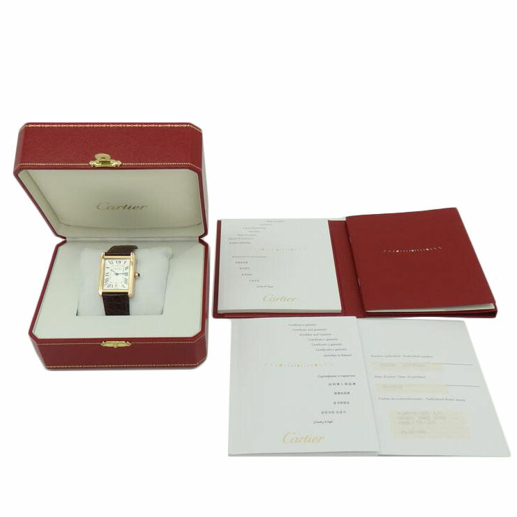 Cartier カルティエ/タンクソロXL/K18PG/W5200026//442522RX/ABランク/77