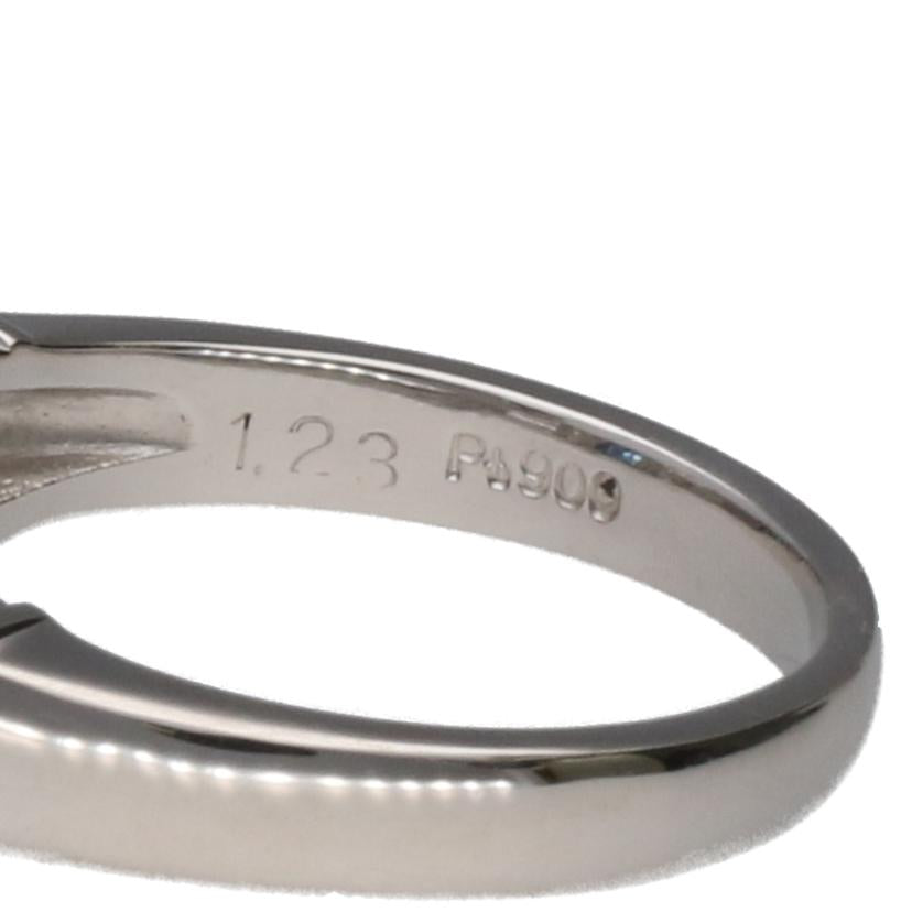 / PT900サファイアダイヤリング1.23/D0.58ct//Aランク/75
