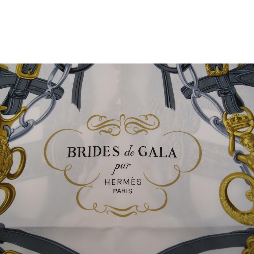 HERMES エルメス スカーフ 赤 レディース/カレ90/BRIDES de GALA/レッド//Aランク/69