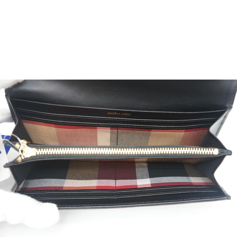 BLUE LABEL CRESTBRIDE ブルーレーベルクレストブリッジ/レザー長財布/黒/55215-877-09//SAランク/09