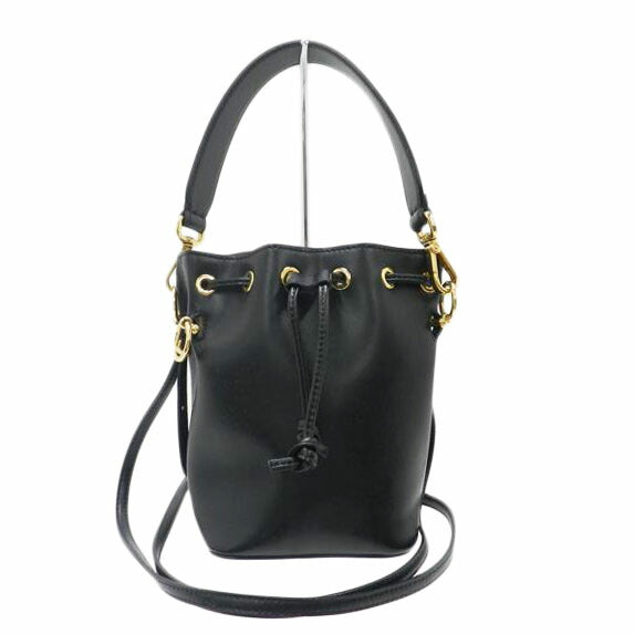 FENDI フェンディ 2WAY 斜め掛け 黒 レディース/ミニモントレゾール/ブラック/8BS010 A0KK//Aランク/69