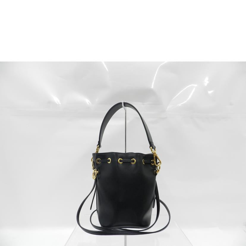 FENDI フェンディ 2WAY 斜め掛け 黒 レディース/ミニモントレゾール/ブラック/8BS010 A0KK//Aランク/69