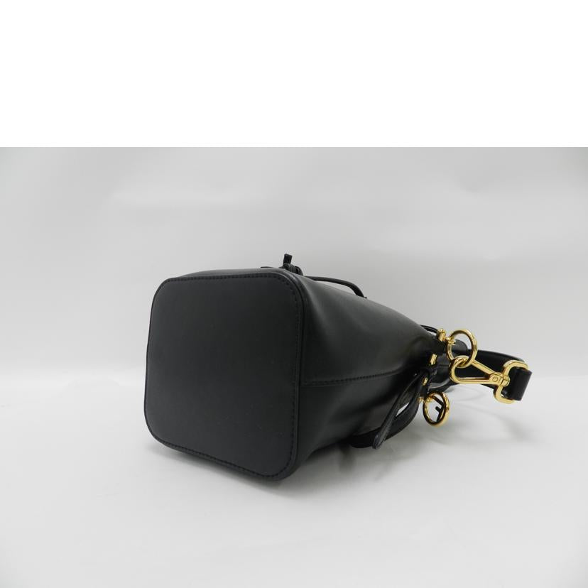 FENDI フェンディ 2WAY 斜め掛け 黒 レディース/ミニモントレゾール/ブラック/8BS010 A0KK//Aランク/69