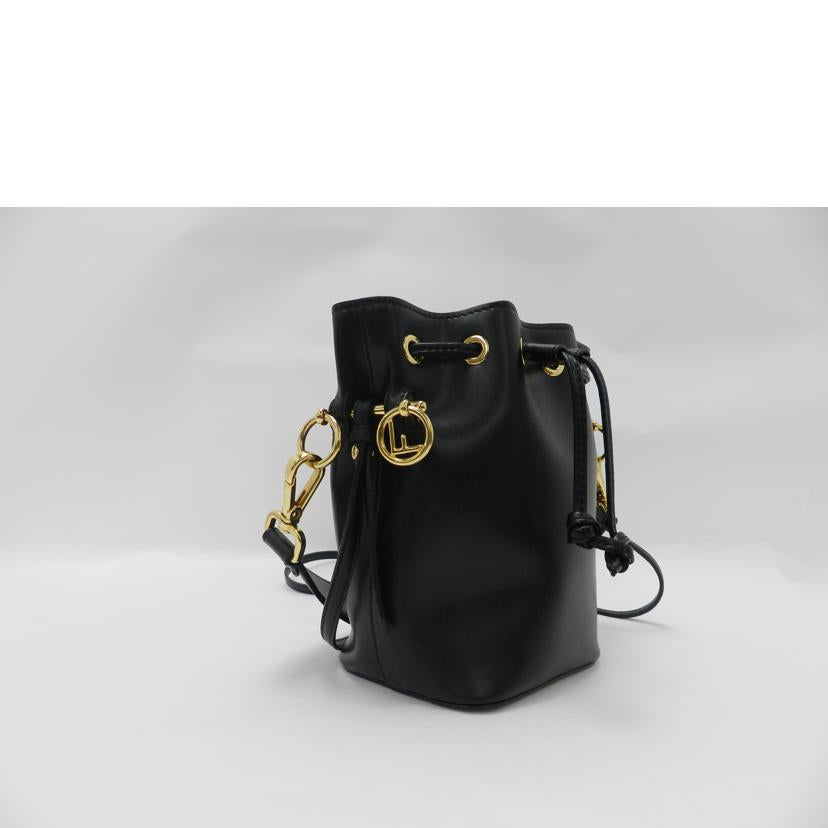 FENDI フェンディ 2WAY 斜め掛け 黒 レディース/ミニモントレゾール/ブラック/8BS010 A0KK//Aランク/69