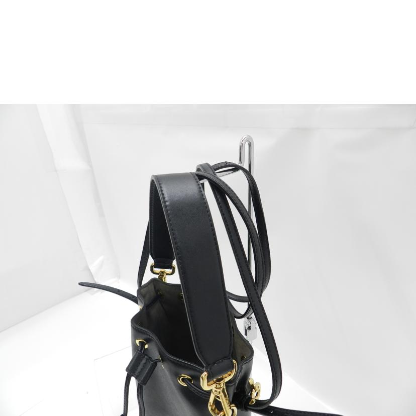 FENDI フェンディ 2WAY 斜め掛け 黒 レディース/ミニモントレゾール/ブラック/8BS010 A0KK//Aランク/69