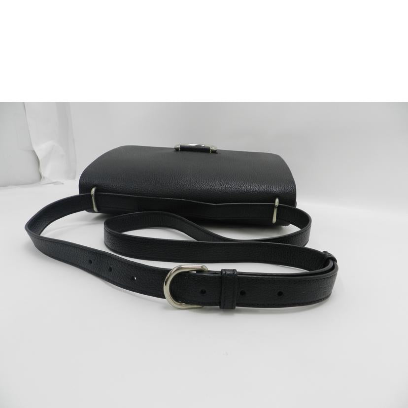 BURBERRY バーバリー 黒 斜め掛け レディース/バーバリーチェックショルダー/ブラック//Aランク/69