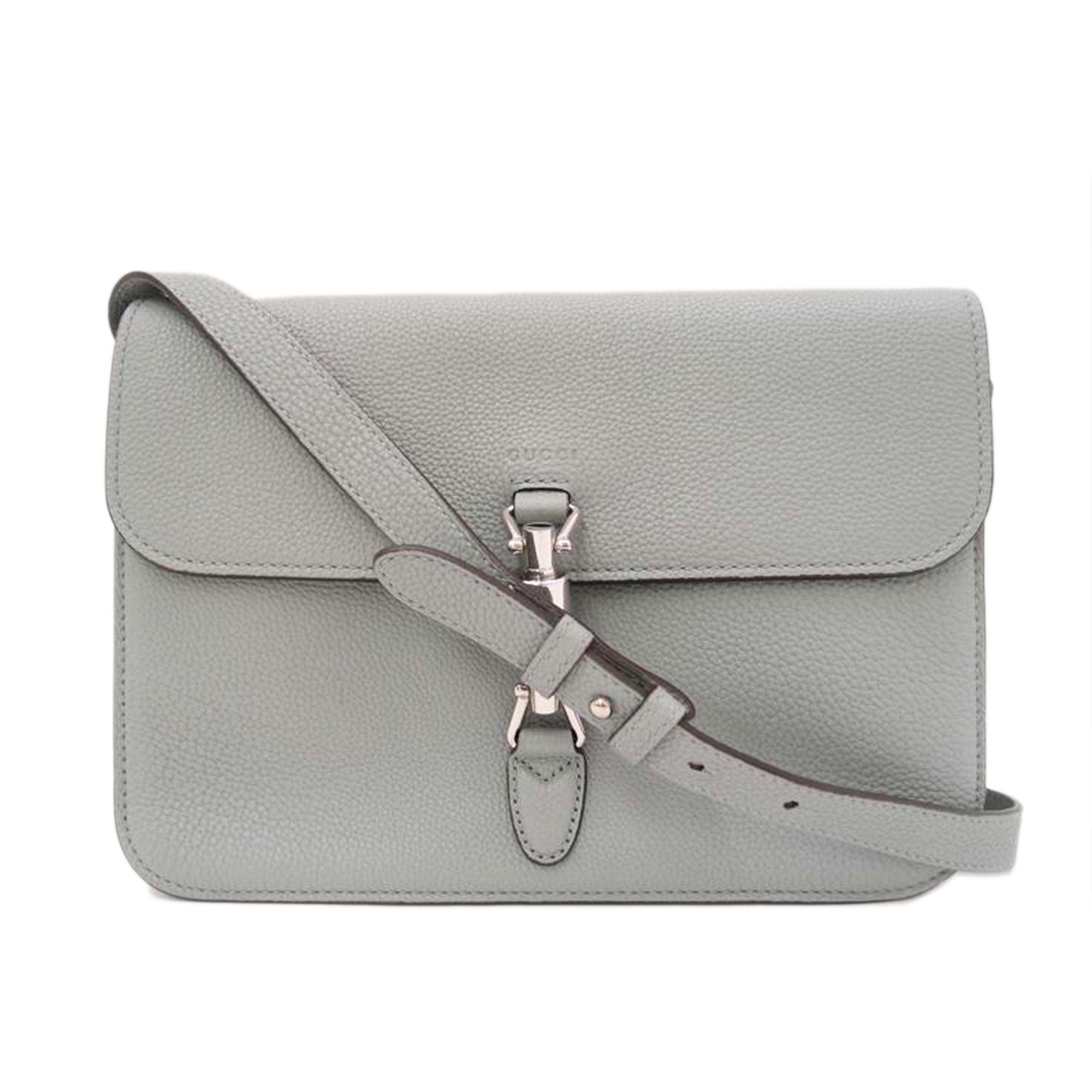 GUCCI グッチ 斜め掛け レディース/ニュージャッキーレザーショルダー/ブルー/362971//493075/Aランク/69