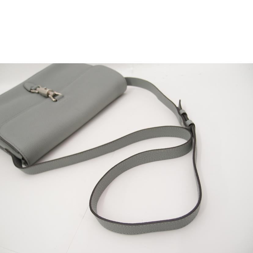 GUCCI グッチ 斜め掛け レディース/ニュージャッキーレザーショルダー/ブルー/362971//493075/Aランク/69