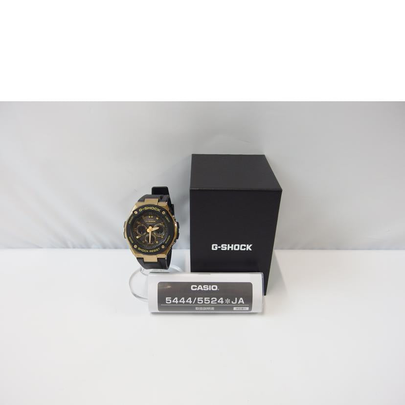 CASIO カシオ/G-SHOCK/G-STEEL/アナデジ/電波ソーラー /GST-W300G//002A026B/Aランク/83