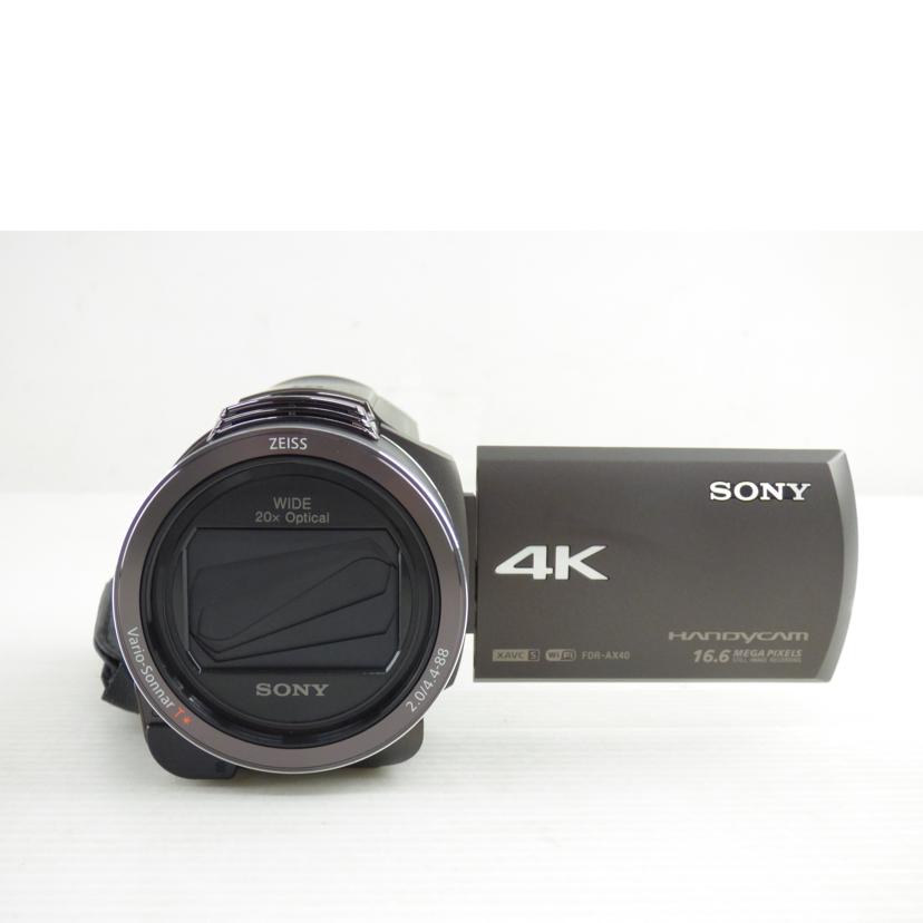 SONY ソニー/ビデオカメラ/FDR-AX40//3025991/Bランク/64
