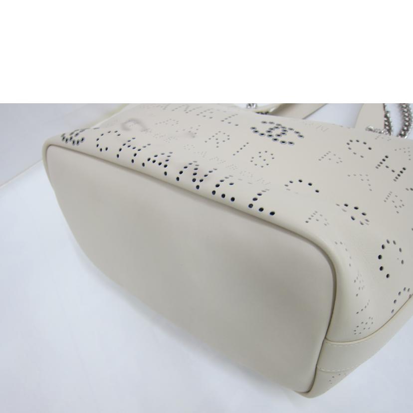 CHANEL シャネル/パンチングレザートート//27266805/Bランク/82