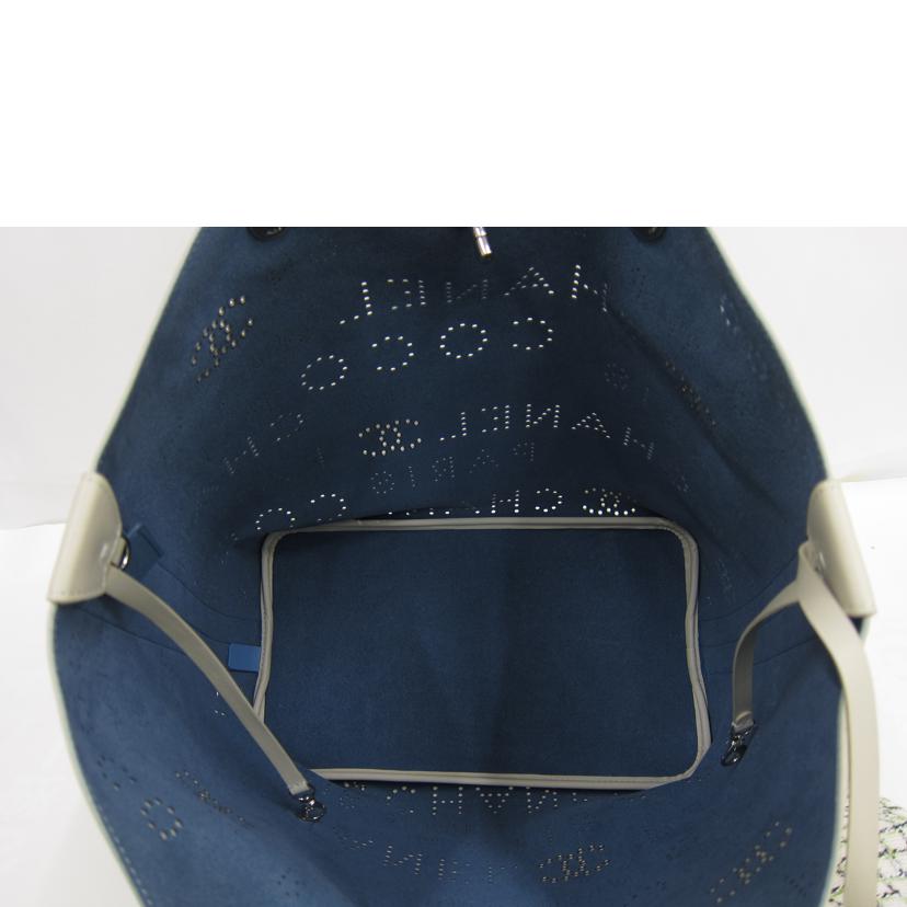 CHANEL シャネル/パンチングレザートート//27266805/Bランク/82