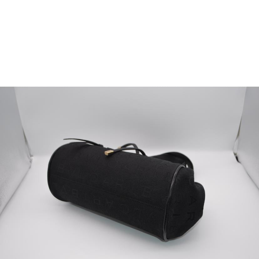 BVLGARI ブルガリ/ロゴマニアレッタレレザーハンドM/ノワール/25178//ABELEL/Aランク/89