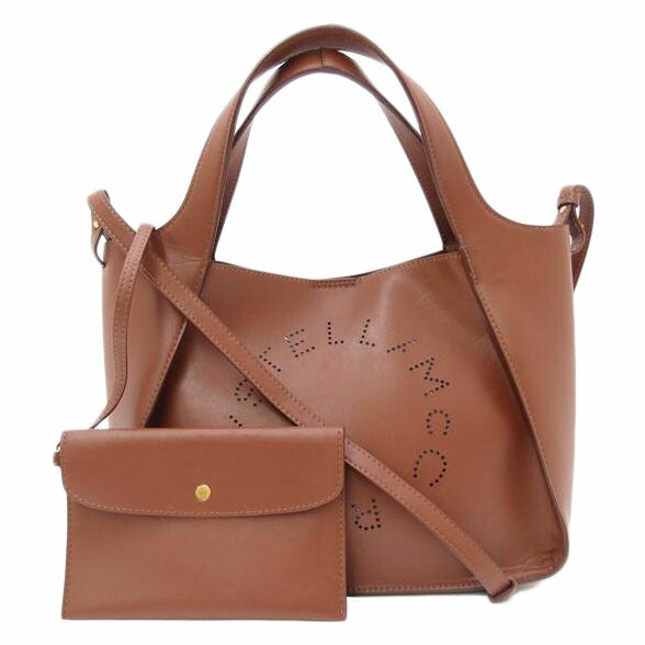 S.McCartney ステラマッカートニー/エコソフト2wayトート/ブラウン/513860W8542//495150/Aランク/69