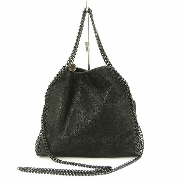 S.McCartney ステラマッカートニー 黒 レディース/ファラベラミニチェーン2wayショルダー/ブラック/371223W8180//495151/Aランク/69