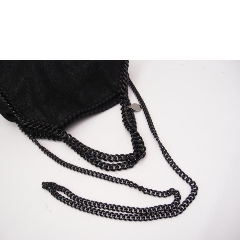 S.McCartney ステラマッカートニー 黒 レディース/ファラベラミニチェーン2wayショルダー/ブラック/371223W8180//495151/Aランク/69