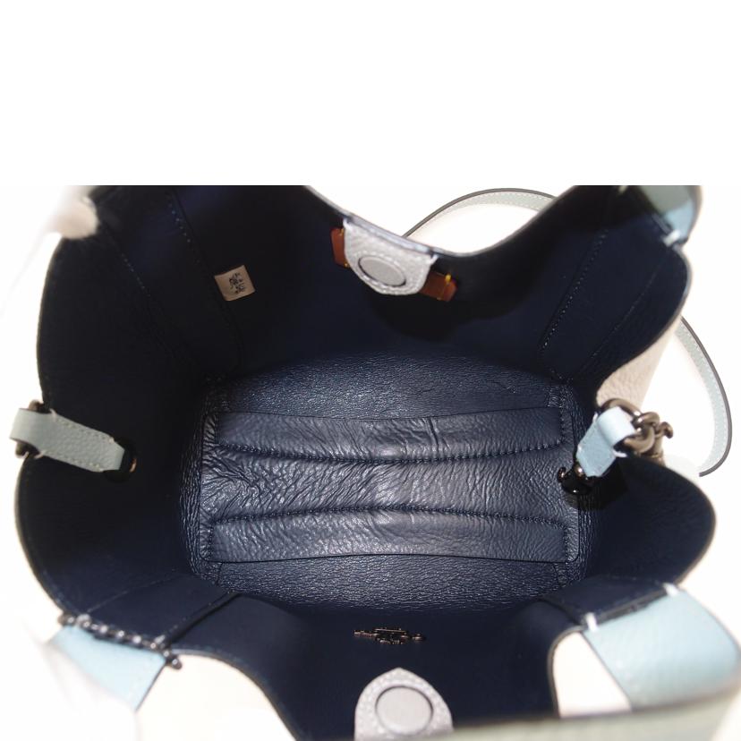 COACH コーチ レザー ハンド 斜め掛け レディース/ハドリーホーボー21 2wayトート/グレー/88151//L2191/Aランク/69