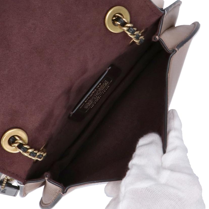COACH コーチ/パーカーサドルバッグチェーンショルダー/76114//F19**/ABランク/75