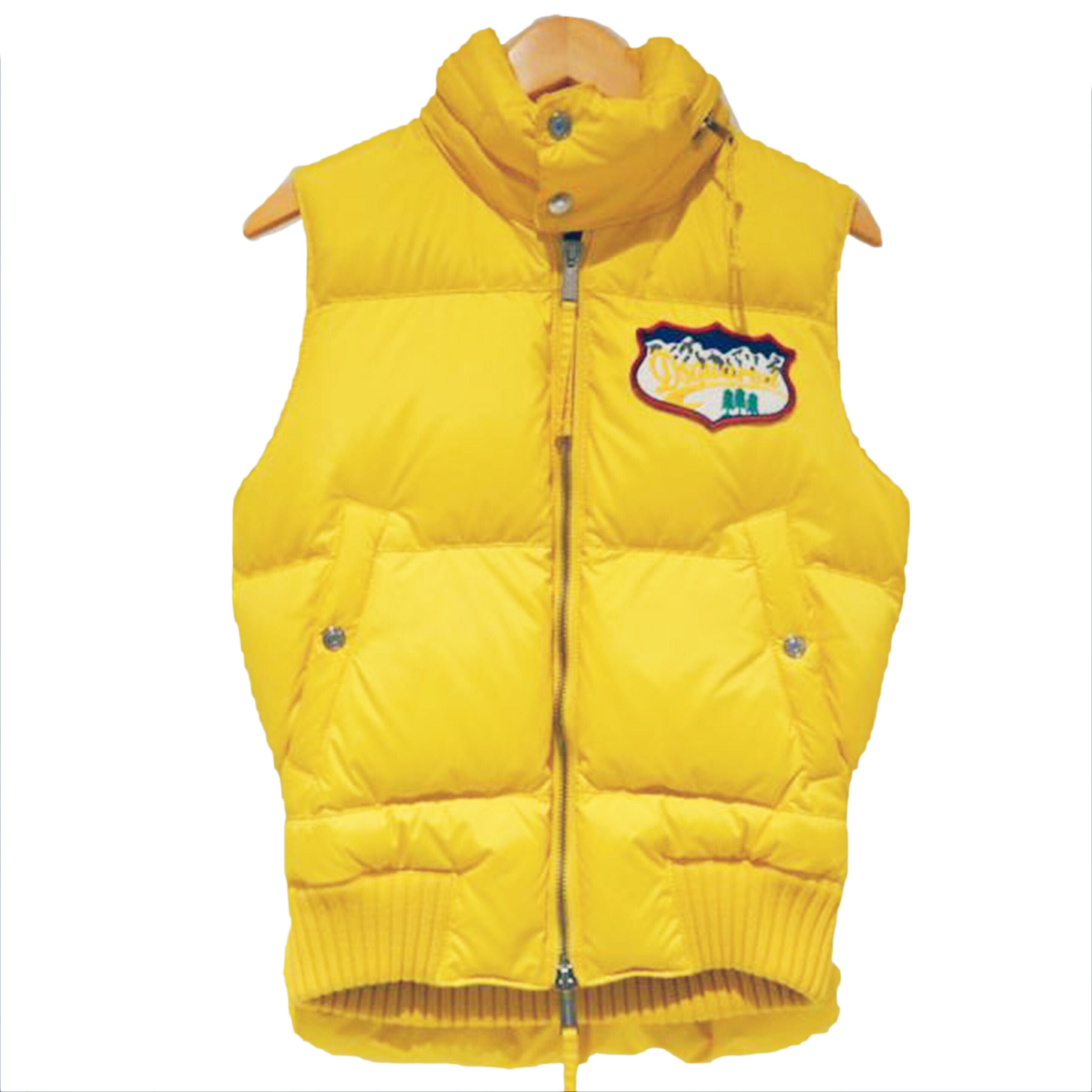 Dsquared2 ディースクエアード イエロー ダウンベスト DSQUAREDディー