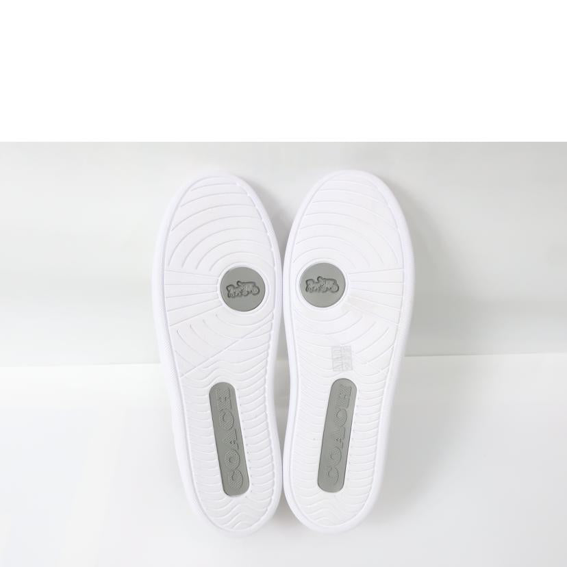 COACH コーチ/スリッポン 26.0cm ホワイトシグネチャー メンズシューズ/Walker Canvas//Aランク/65