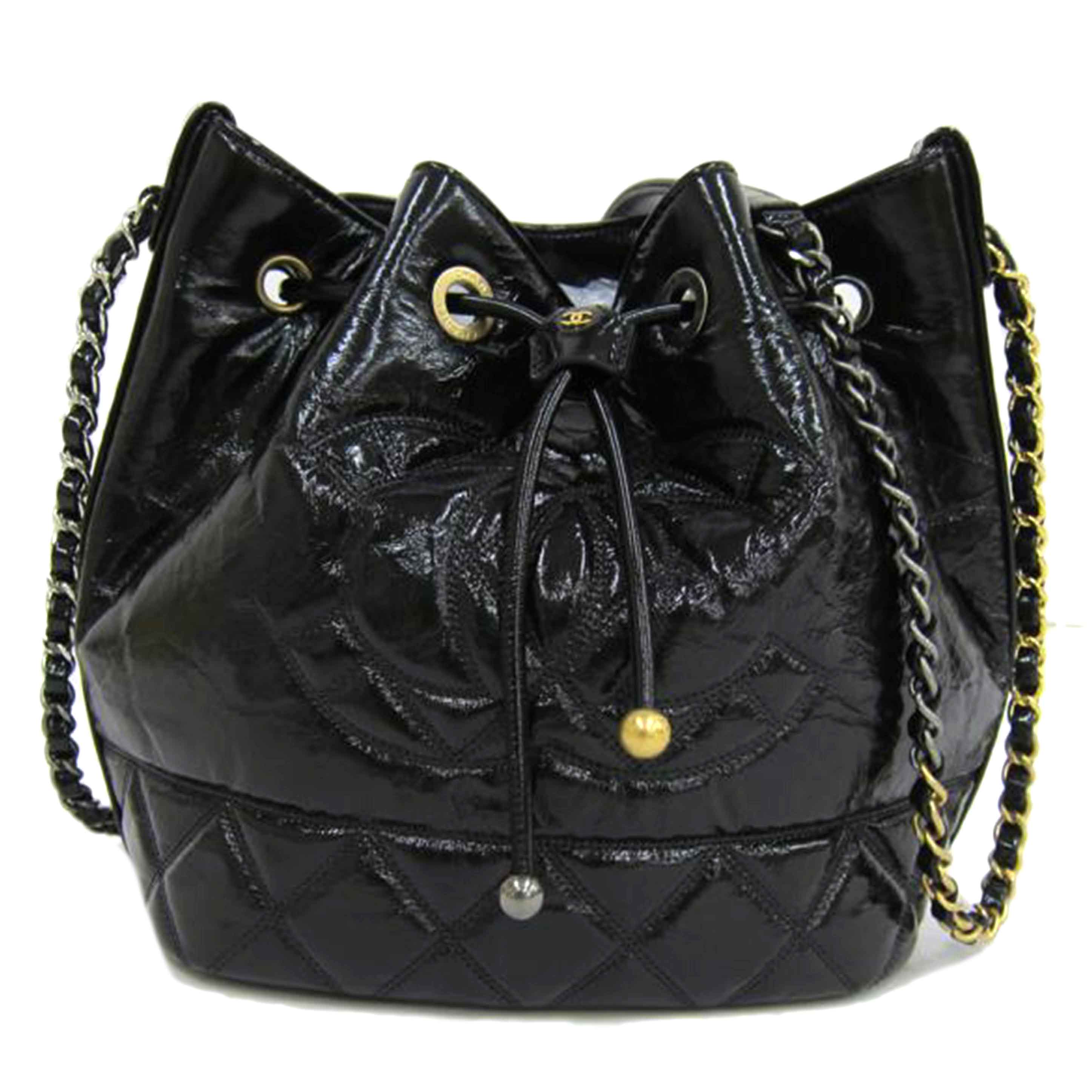 CHANEL シャネル/ココマークマトラッセ巾着ショルダー/AS1877//30266793/ABランク/82