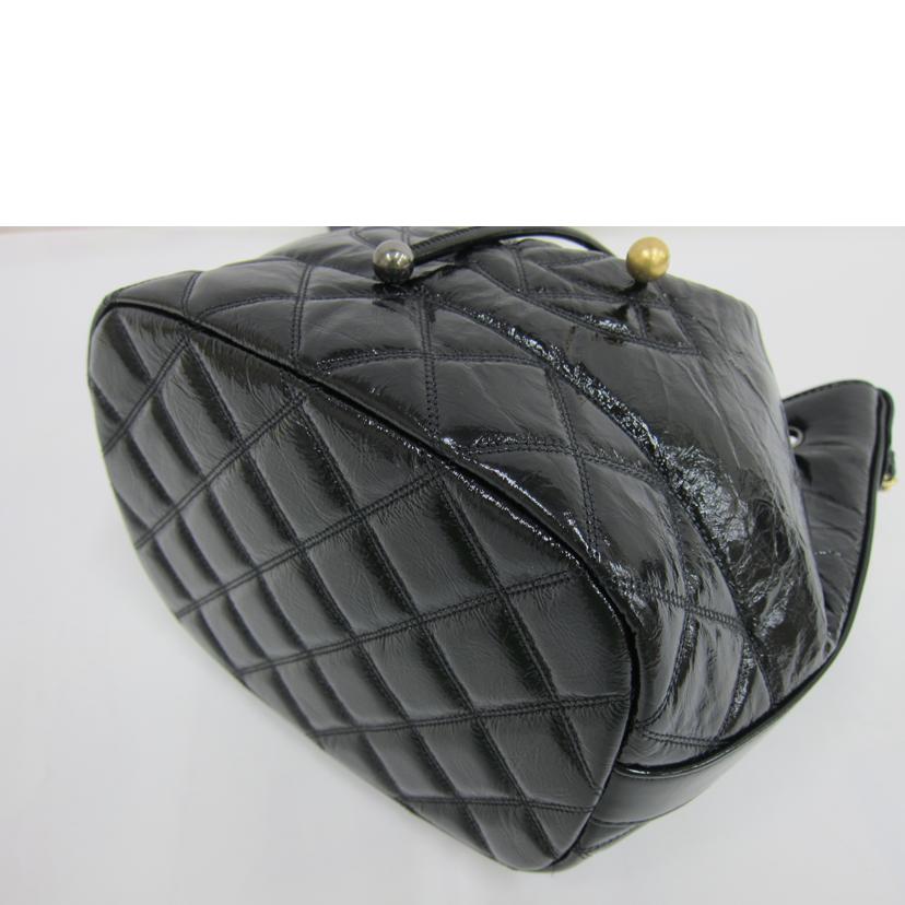 CHANEL シャネル/ココマークマトラッセ巾着ショルダー/AS1877//30266793/ABランク/82