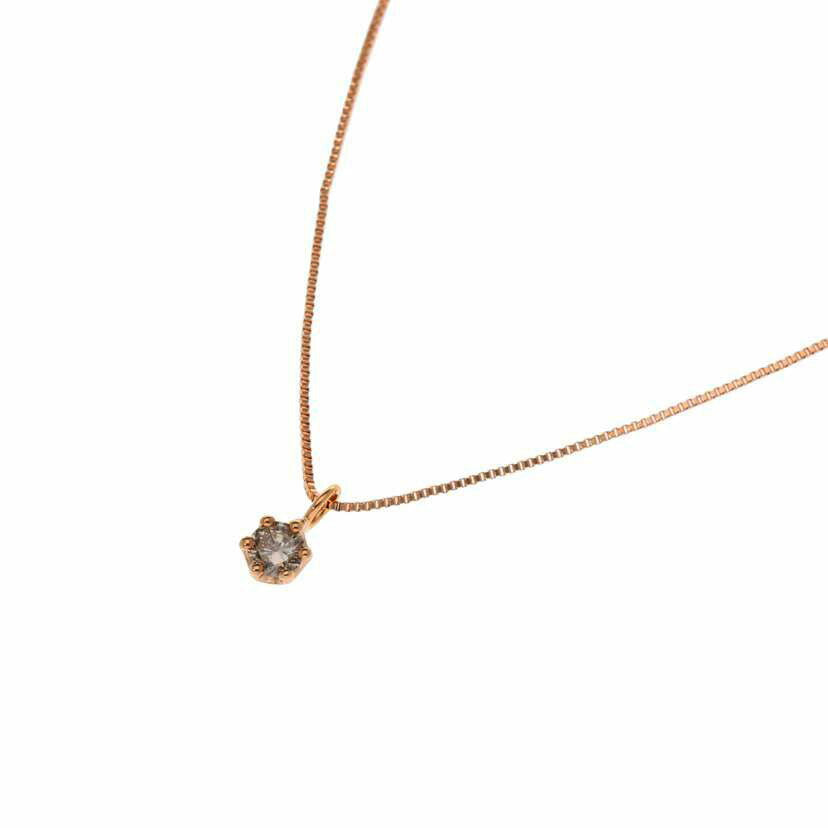 750/750PGダイヤネックレス 0.1/1.0//0.1/Aランク/75