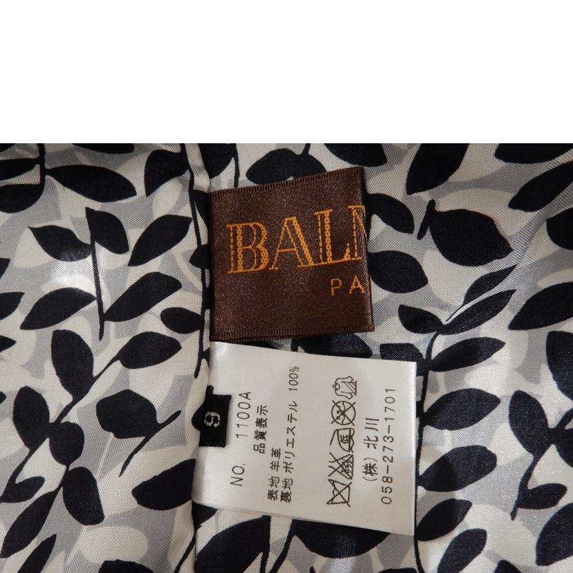 BALMAIN バルマン/レディース/レザージャケット/ライトグレー/1100A//ABランク/02